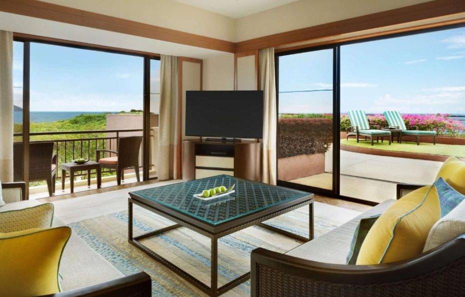 Deluxe Twin Room with Sea View – Garde