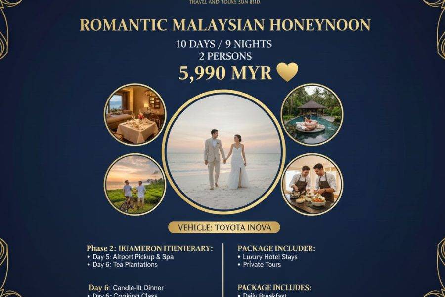 برنامج “لؤلؤة ماليزيا” (14 يوم – مواصلات ورحلات خاصة)