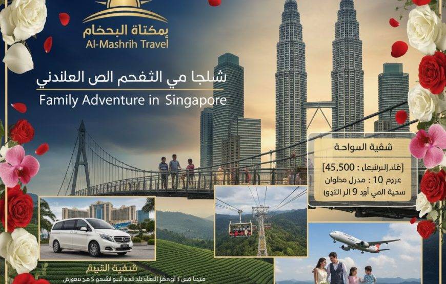 برنامج سياحي فاخر (5 نجوم) في ماليزيا   I. الإقامة الفاخرة وتوزيع الليالي (11 ليلة)