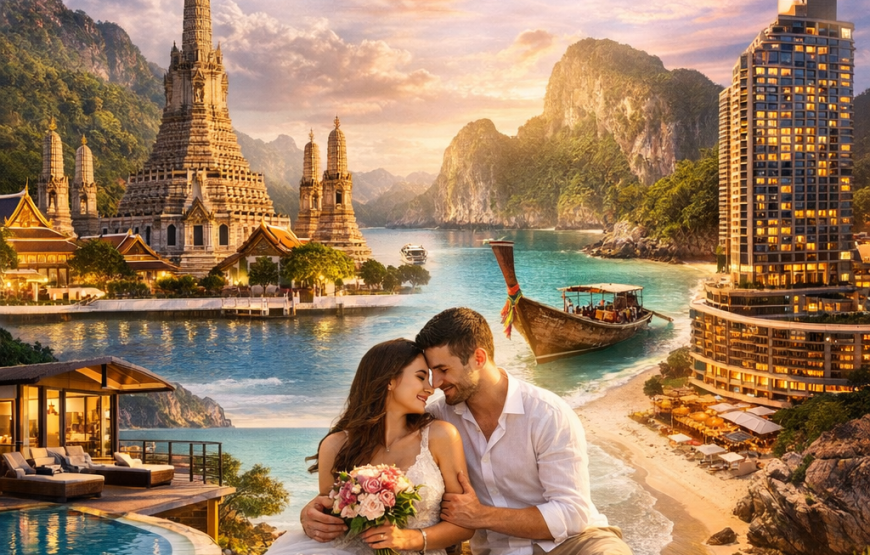 🇹🇭 عروض تايلاند 2026 | أفضل بكجات السفر إلى تايلند ✈️  تبحث عن عروض تايلاند جاه– كرابي – بتاي