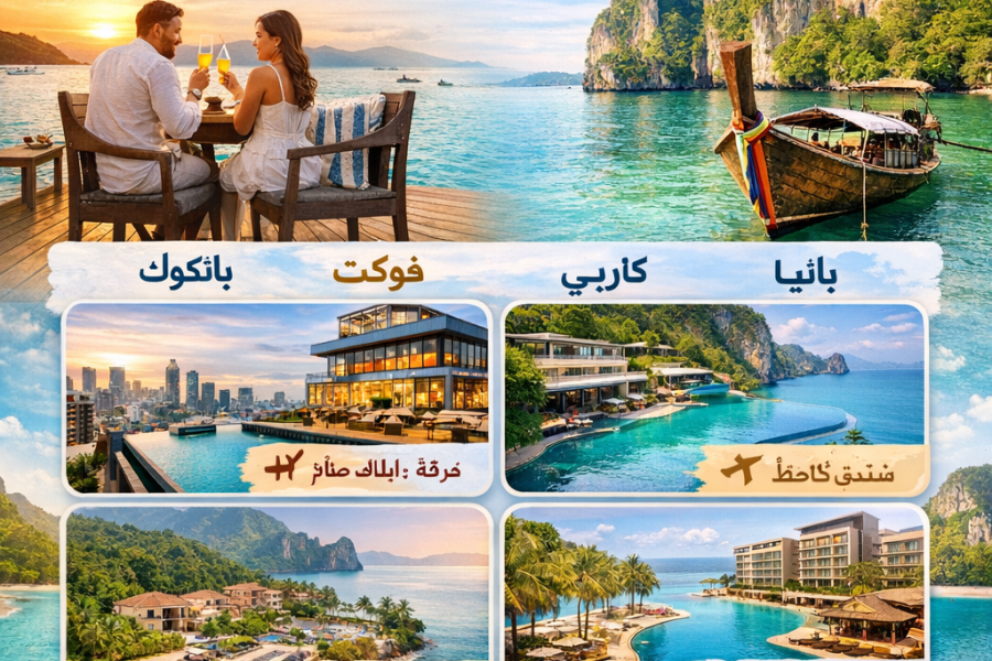 💍 برنامج شهر عسل تايلند 5 نجوم – مميز جدًا