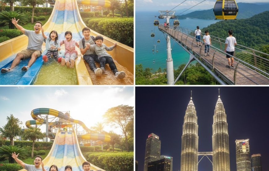 👨‍👩‍👧‍👦 رحلة العمر العائلية في ماليزيا | 12 يوم من المتعة والترفيه